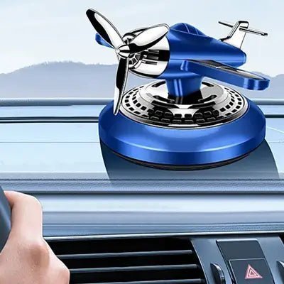 Désodorisant voiture sur tableau de bord CarAirFreshener Bleu Automobile