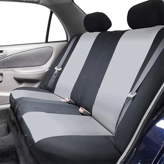 banquette arrière auto avec housse de siege voiture win blanc noir