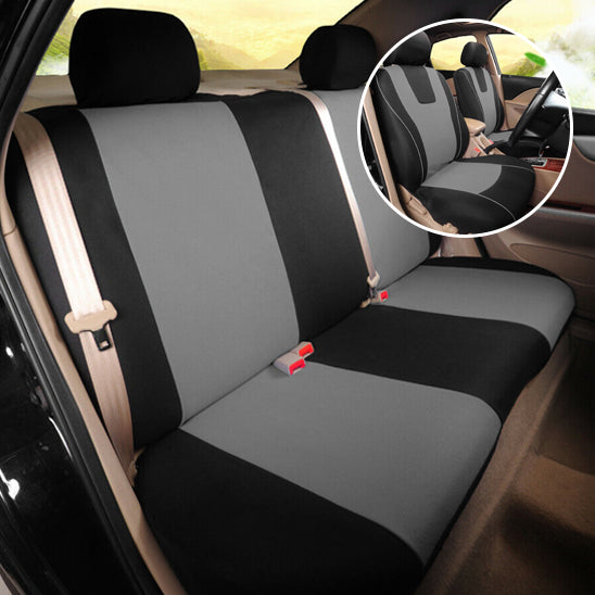 banquette arriere en housse de sieges voiture avec petite foto sieges avant