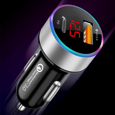 Bluetooth pour la voiture LedCarCharger Gris Automobile