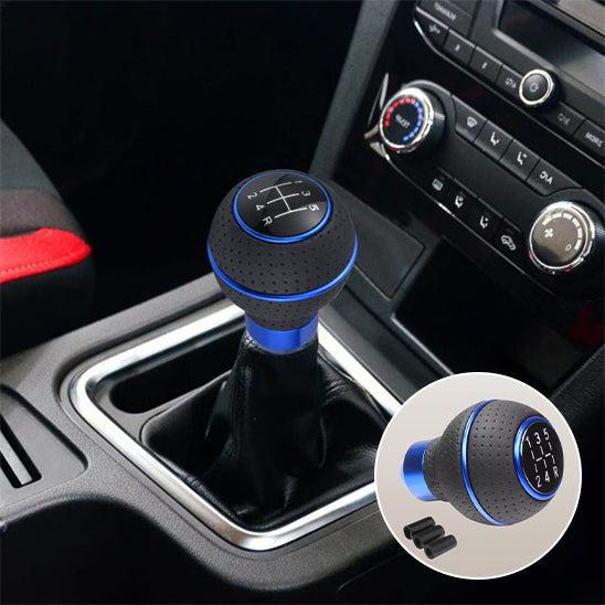boule bleu pommeau de vitesse cinq-rapports voiture et ses vices