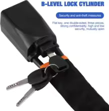 clip de antivol voiture ceinture et ses clefs