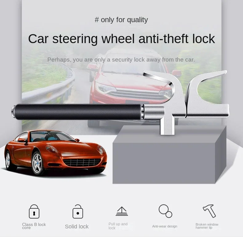 compatibilite de antivol voiture pour volant avec vehicule sport