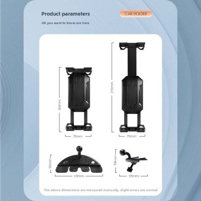 composants et fonctionnalite support telephone tablette CD voiture
