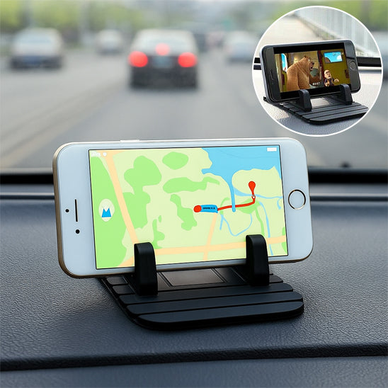 fonctionnement telephone sur support pour voiture silicone en deux images