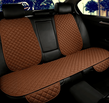 housse siege voiture places arriere marron complet auto