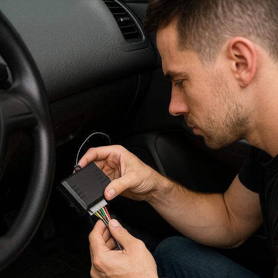 installation alarme voiture totale par conducteur amateur