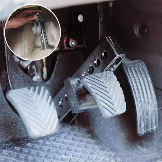 installation antivol voiture pedale frein dans vehicule transmission mecanique