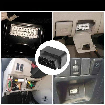 Installation interface OBD gps traceur voiture Multiples alarmes