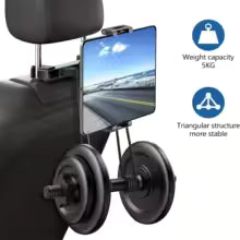 la solidite du support tablette voiture calme avec poids attache