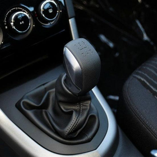 levier de pommeau de vitesse Elegance cinq rapports alu lisse et noir