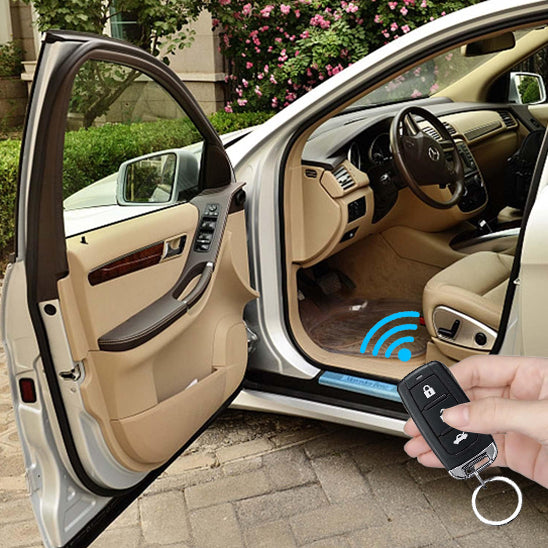 ondes en action sur recepteur alarme voiture requin