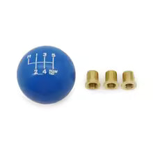 pommeau de vitesse retro couleur bleu RH