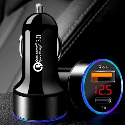 presentation du Bluetooth pour la voiture LedCarCharger Noir Automobile