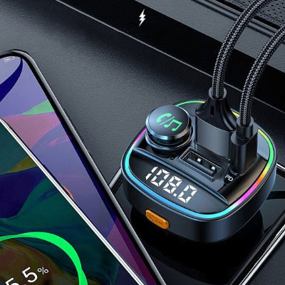 Présentation Transmetteur fm bluetooth Modulateur autoradio