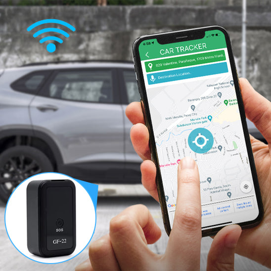 reperage du vehicule au telephone du traceur gps voiture magnétique