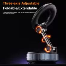 support telephone voiture magnetique avec son bras de mouvements