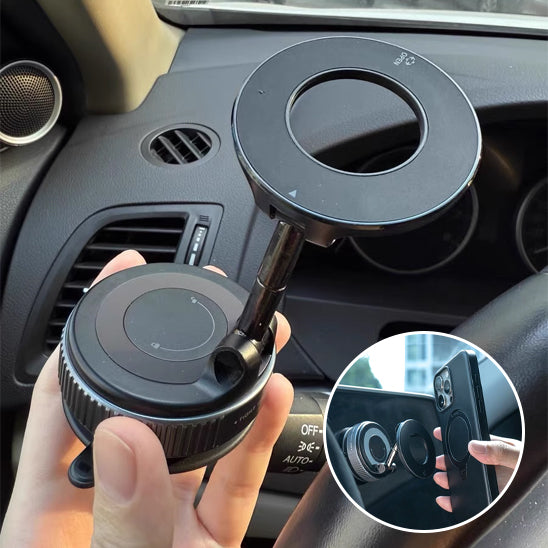 support telephone voiture magnetique et son socle magnetique