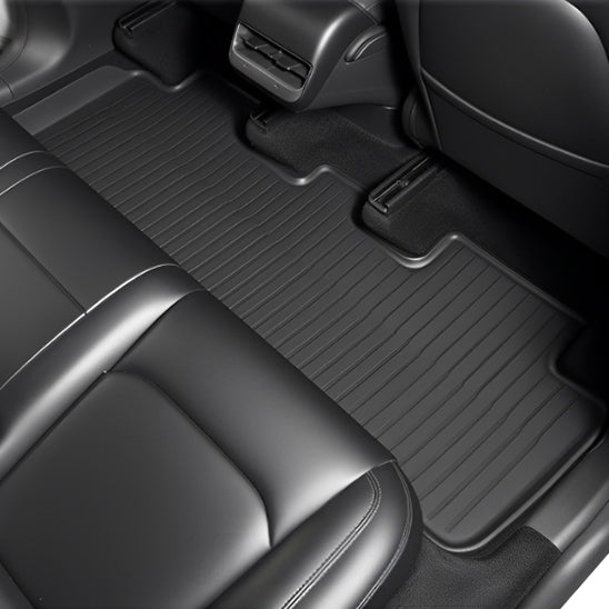 tapis pour voiture enveloppant places arrireres vue gauche