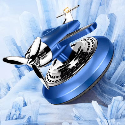 Désodorisant voiture en presentation CarAirFreshener Bleu Automobile