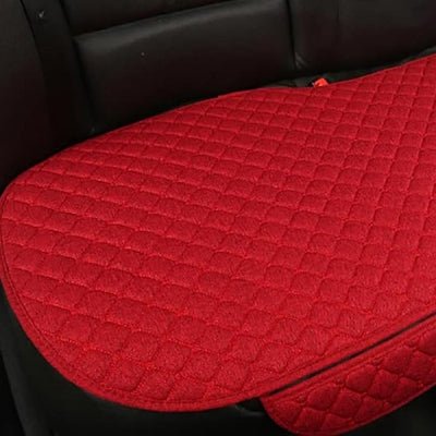Housse siege voiture place SeatCover Rouge Automobile arriere en longueur