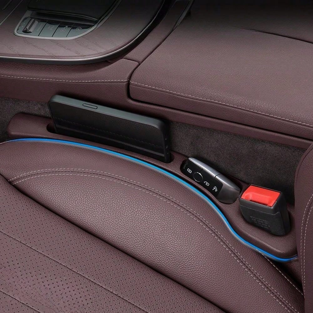 Rangement Voiture SeatGap™ Bordeaux Automobile avec rangement mobile et la clef