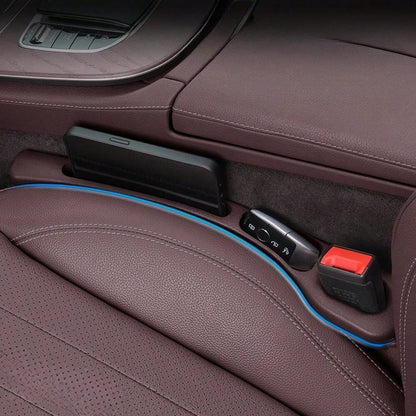 Rangement Voiture SeatGap™ Bordeaux Automobile avec rangement mobile et la clef