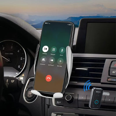 Adaptateur bluetooth voiture Récepteur installé et connecté sur téléphone 