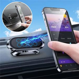 aimants attirant telephones sur support voiture revolution H