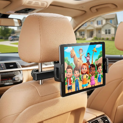 Appareil sur support tablette pour voiture Appui-tête réglable 