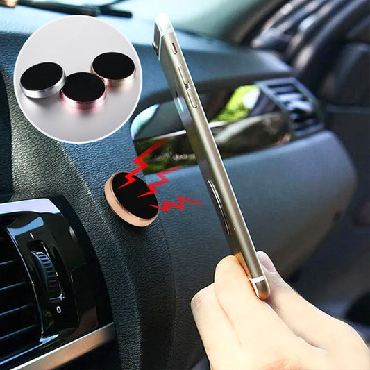 attraction support aimanter voiture pour telephone en haut 3 petits aimants