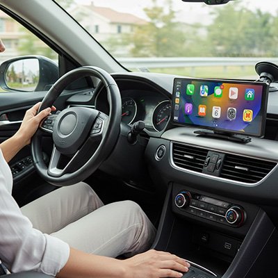 Autoradio 2din Écran 10.26 pouces sur tableau de bord