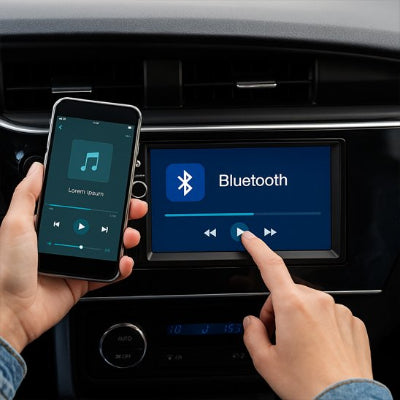 Autoradio 2din HD écran tactile connexion avec téléphone