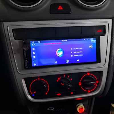 autoradio android Carplay MP5 en mode lecture musique