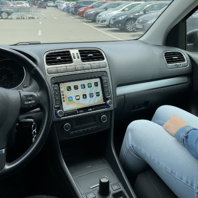 autoradio android Écran Tactile 7 Pouces installé