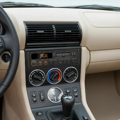 autos radio RS-20 Rétro Bluetooth installé