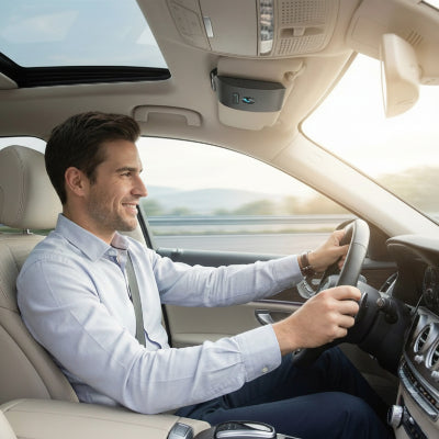 Bluetooth voiture Clip pare-soleil et conducteur