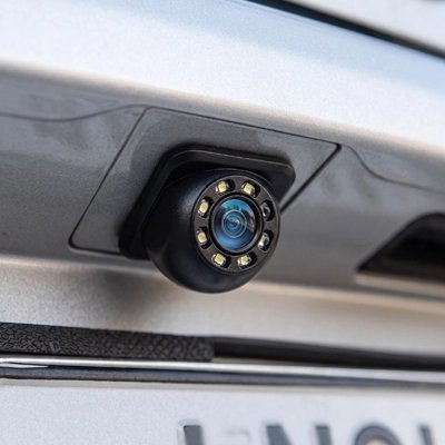 Caméra de recul Étanche Étanche sur voiture grise