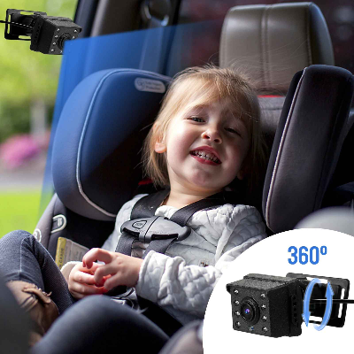 camera en voiture Surveillance Bébé HD 360 dégré