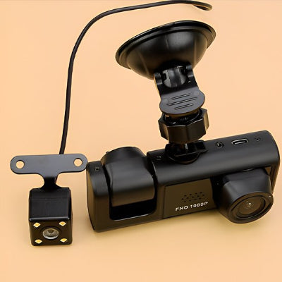 caméra pour la voiture Dash cam 3 Lentilles et sa camera arrière