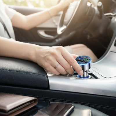 Conductrice installe Allume cigare bluetooth Transmetteur 87.5