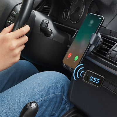 Connexion Transmettreur fm bluetooth Clé USB avec téléphone