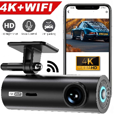 dashcam pour voiture 4K HDR discret 