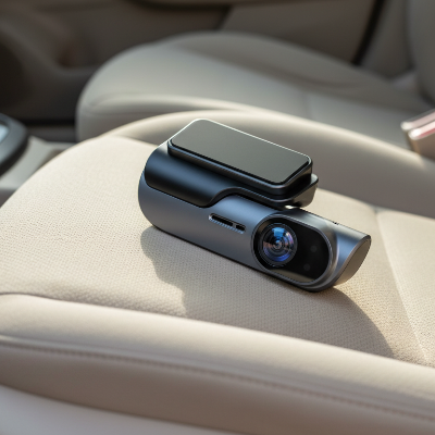 Dashcam voiture Capteur G avant installation