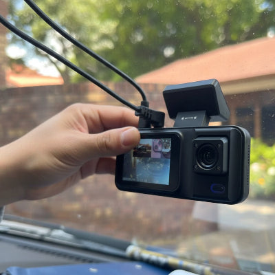 dashcam voiture Vision 360 installée