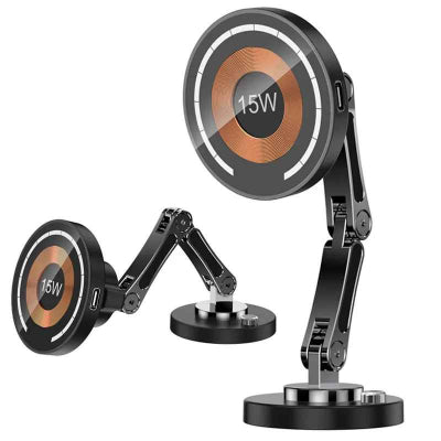 deux positions support telephone voiture maguegnetique