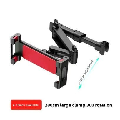 dimension support tablette telephone anti vibrations rouge