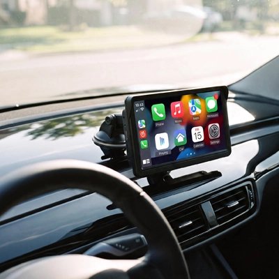 Ecran carplay Sans fil GPS sur tableau de bord