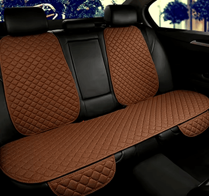 housse siege voiture places arriere marron complet auto