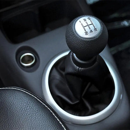 levier de vitesse cinq rapports mousse centre argenter 